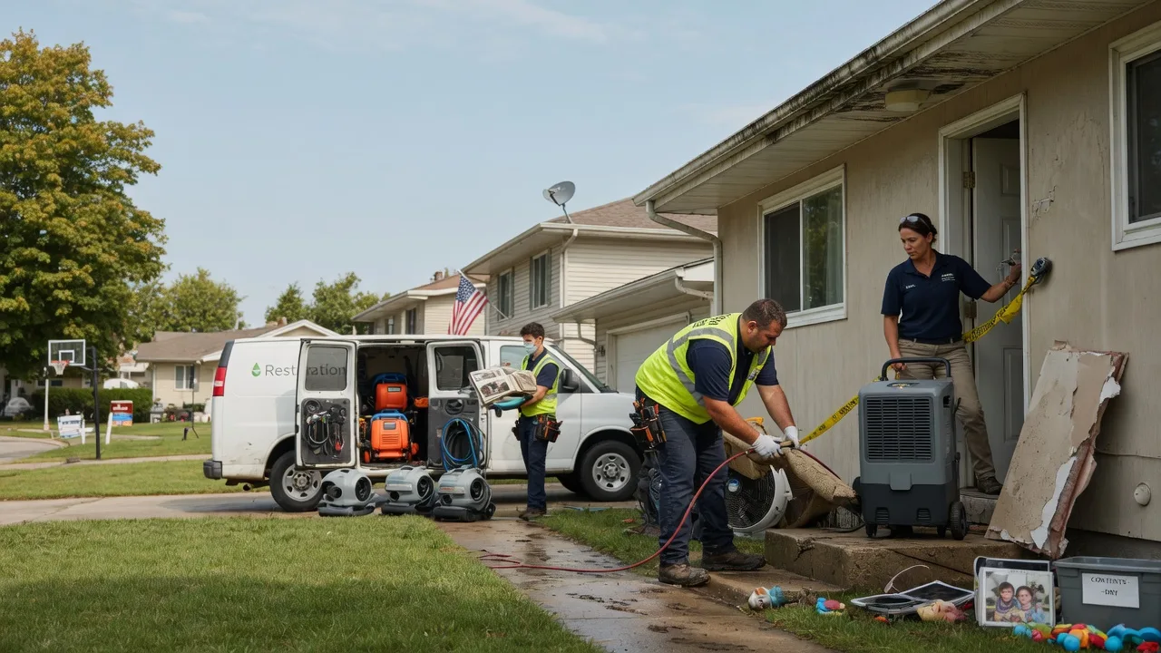 Water Damage Restoration in West, TX near me